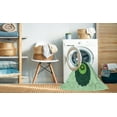 thumbnail image 2 of Ahgly Company Machine Washable Indoor Square Transitional Light Green Area Rugs, 6' Square, 2 of 7
