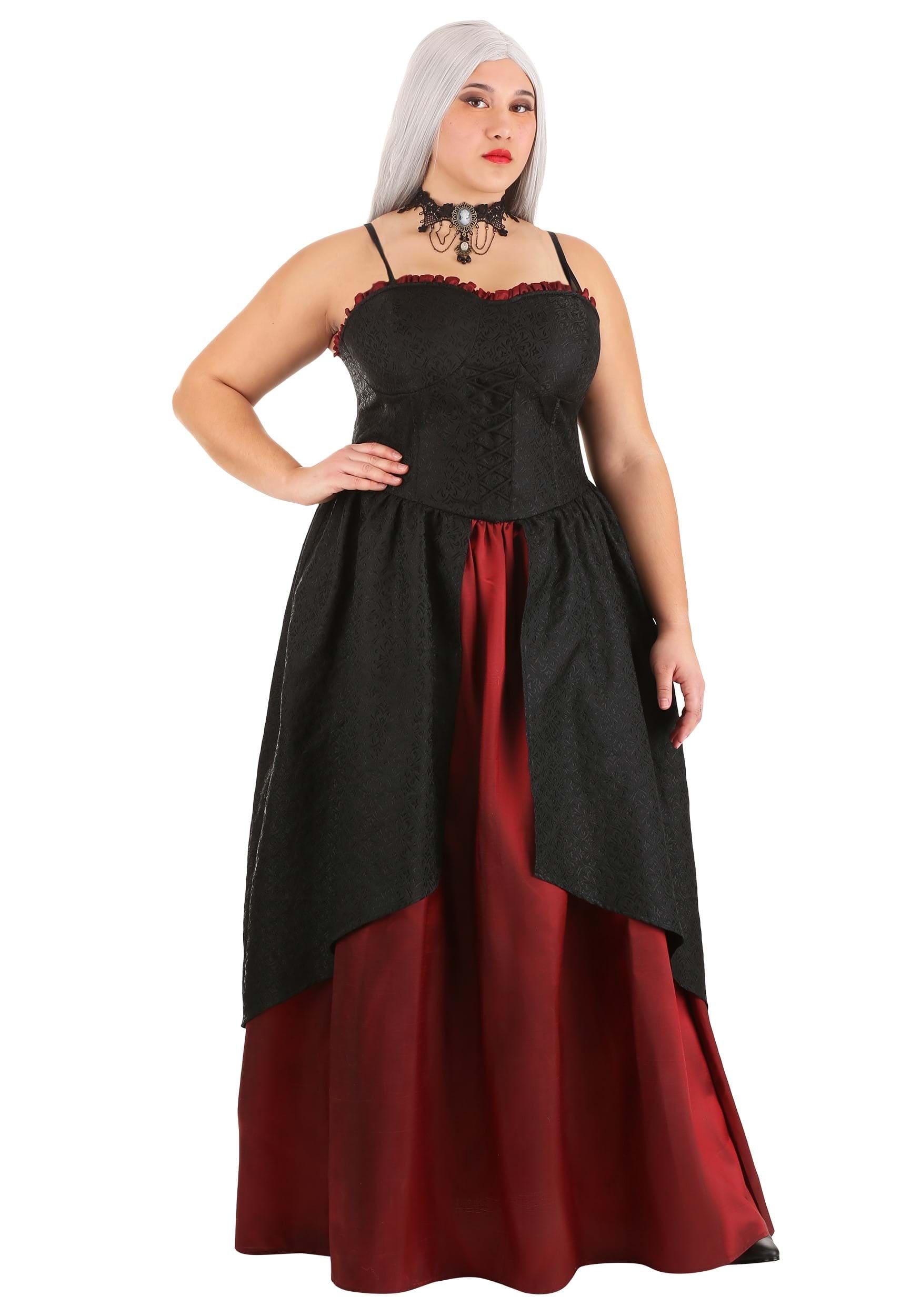 Plus size vampire dress cheap