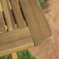 thumbnail image 5 of Bristle Outdoor Acacia Wood Foldable Dining Set, Natural Finish, 5 of 9