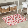 thumbnail image 7 of Pofeuu Watermelon Print Flannel Doormats Rug16"x24"Rug Washable Doormats Indoor Outdoor Rugs for Layered Front Door Mats, Porch, Kitchen, Entryway, 7 of 7