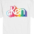 thumbnail image 3 of Barbie Pride - Ken Logo - Men's Short Sleeve Graphic T-Shirt, 3 of 5