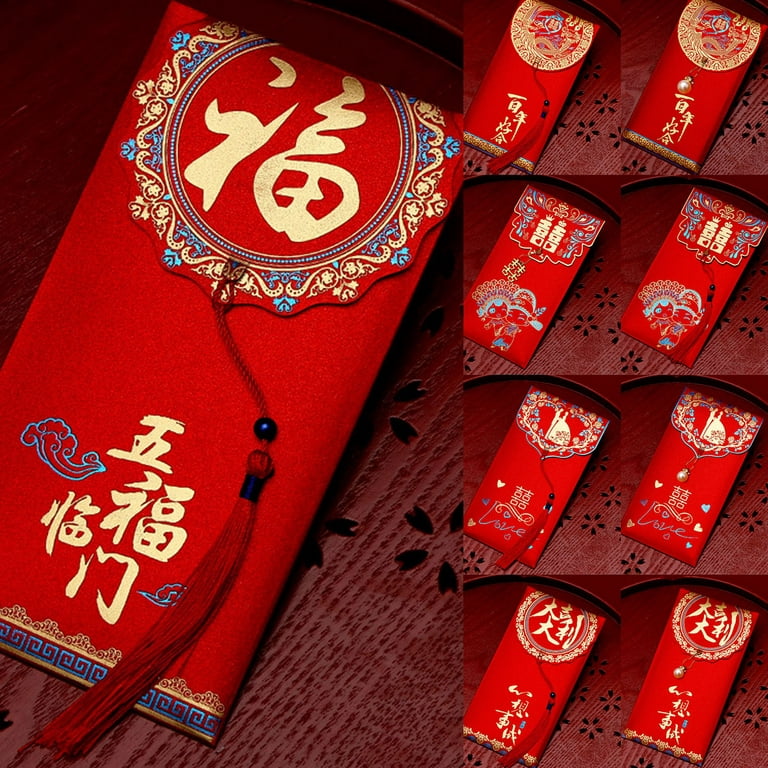Chinese Red Envelope/ Packet for New Year, Lucky Money