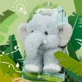 thumbnail image 4 of Elephant Stuffed Plush Slap Bracelet, Elephant Snap Bracelet, Stuffed Animal Plush Toys, 4 of 7