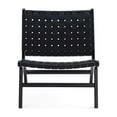 thumbnail image 6 of Manhattan Comfort Maintenon Modern Wood Accent Chair in Black (Set of 2), 6 of 7