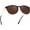 Crystal Cherry Red / Dark Brown Lens, variant on Round Polarized Sunglasses for Women - UV400 Protection, Lightweight Frame, Vintage Retro Style Tortoise Frame / Mirror Pink Lens
