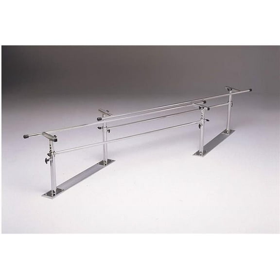 10 ft. Steel Base Folding Parallel Bars, Height & Width Adjustable