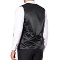 thumbnail image 3 of INSPIRE CHIC Chaleco para Hombre Argyle con Lentejuelas Cuello en V Sin Mangas Vestido de Fiesta Noche de Promoción Chaleco Brillante S Rojo, 3 of 5