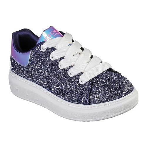 Skechers Girls' Skechers High Street Glitter Rockers Sneaker