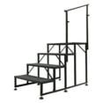 thumbnail image 6 of Modern Porch Steps with Handrail Swimming Pool Ladder 4 Steps Floor Mount, 6 of 16
