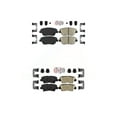 thumbnail image 1 of AmeriBRAKES Front Rear Ceramic Disc Brake Pads Kit For Kia Optima With Electric Parking KNF-100173, 1 of 8