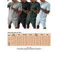 thumbnail image 2 of Frontwalk Men 2 Piece Outfits Summer Casual Crew Neck Loose Short Sleeve Tee Shirts and Classic Fit Sport Shorts Set Tracksuit, 2 of 2