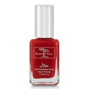 Karma Organic Beautiful Halal Certified Nail Polish Gift Set- Truly Breathable Cruelty Free and Vegan - Oxygen Permeable Wudu Friendly Nail Enamel (Coral Classics)