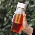 thumbnail image 1 of Iced Coffee Maker Bottle, Transparent Cold Brew Bottle Multipurpose  for Home for School, 1 of 7