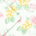 thumbnail image 5 of Martha Stewart Amber Floral Fabric Placemat Set 4-Pack, Pink/Yellow, 13"x17.5", 5 of 8