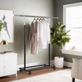 thumbnail image 2 of Standard Rod Garment Rack, Black, 2 of 4