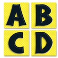 thumbnail image 2 of Carson-Dellosa Publishing Quick Stick Letters Set, 45 Pieces, Black, 2 of 2