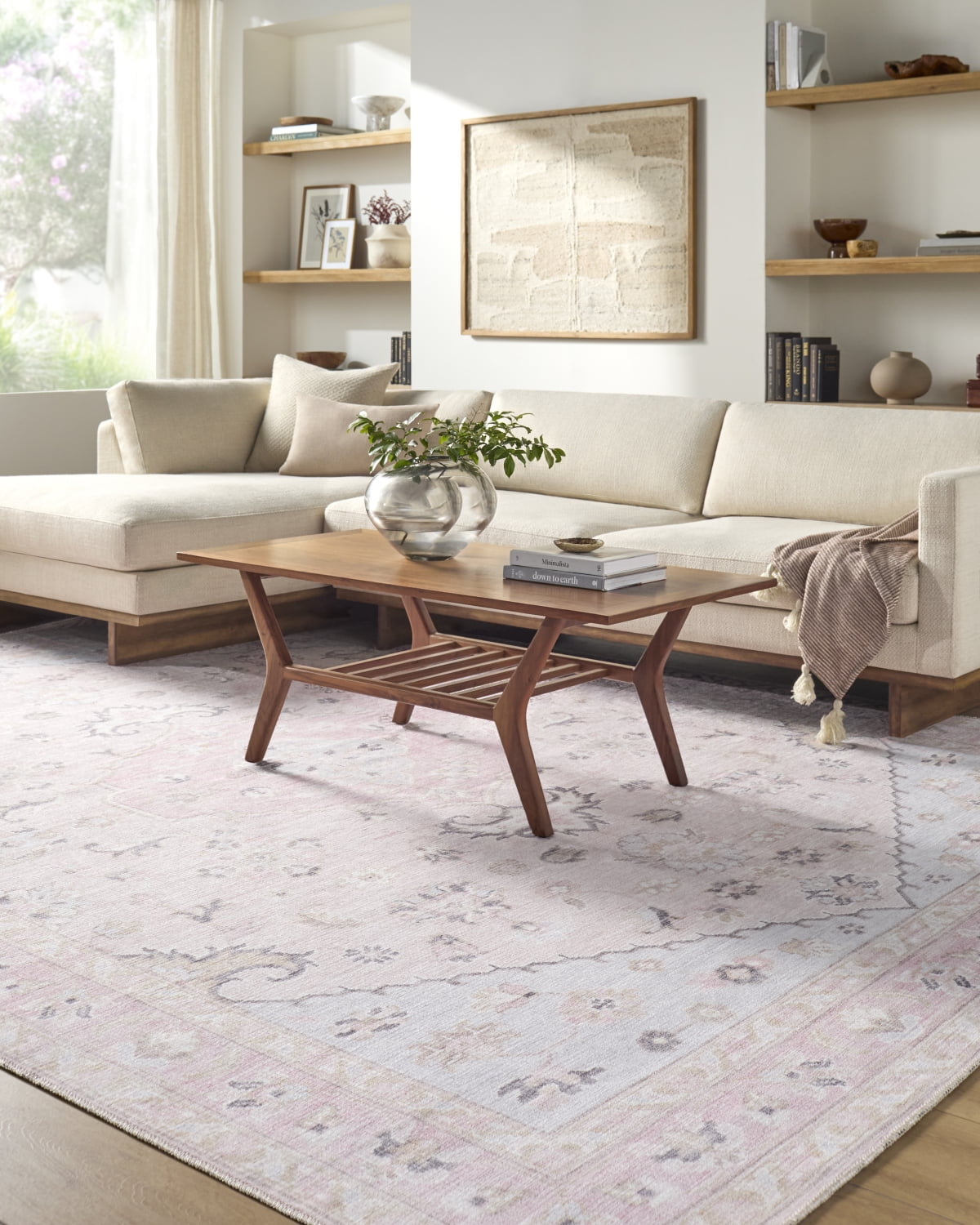 My Texas House Back to Campus Mia 9' x 12' Washable Area Rug