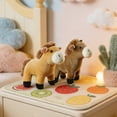 thumbnail image 6 of Pony Plush Toy, Soft Little Horse Stuffed Animal, Cartoon Pony Figure with Colorful Details, Decorative Animal Pillow, Playful Character Toy, Soft Cotton Fabric, 6 of 8