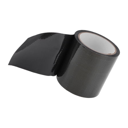 Unique Bargains 1 Roll Universal Underbelly Tape Waterproof 32.81ftx3.94" Flex Belly Tape Tear Repair Patch Black