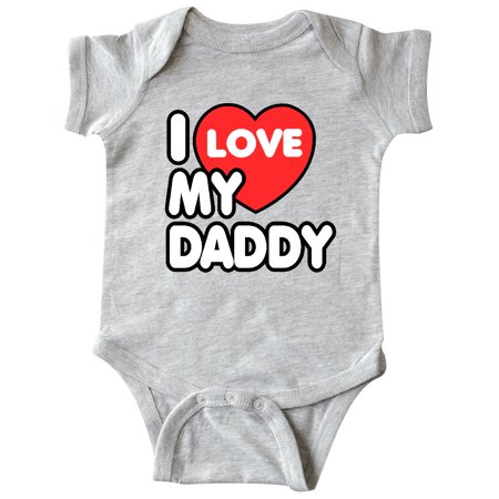 

Inktastic I Love my Daddy Gift Baby Boy or Baby Girl Bodysuit
