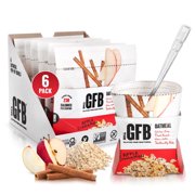 The GFB Protein Instant Oats, Apple Cinnamon – Vegan, 2 oz (6ct)