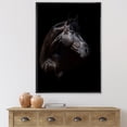 thumbnail image 2 of Designart 'Silhouette Of Horse and Woman' Farmhouse Framed Canvas Wall Art Print, 2 of 5