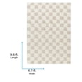 thumbnail image 5 of Livabliss Area Rugs for Living Room, 7x9 Urban Shag Modern Beige Rug, Bedroom Dining Room Home Decor Stain Resistant Carpet (6'7" x 9'6"), 5 of 5
