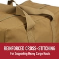 thumbnail image 5 of Rothco Canvas Parachute Cargo Bag, Navy Blue, 5 of 6