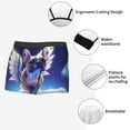 thumbnail image 6 of Bingfone Night Sky Winged French Bulldog Men's Underwear - Casual Stretch Boxer Briefs-XX-Large, 6 of 7