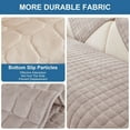 thumbnail image 6 of SHANNA Soft Flannel Sofa Covers Sectional Couch Covers, Anti-Slip Sofa Slipcover for Pets Kids - Velvet Furniture Protector 1 2 3 Seater L Shape Sectional Couch Covers, 6 of 12