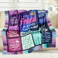 thumbnail image 2 of Best Friend Blanket, Best Friend Birthday Gifts for Women, Friendship Gifts for Women Friend, Gifts for Best Friend Women Christmas, Bestie Birthday Gifts for Women Throw Blanket 60"X50", 2 of 5