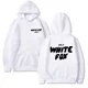 thumbnail image 1 of Sudadera con capucha de zorro blanco para mujer, ropa de moda con letras impresas, suéter suelto, sudadera informal Harajuku, manga larga, 1 of 5