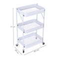 thumbnail image 4 of Carrito Auxiliar 3 Niveles Alessa Blanco, 4 of 4