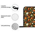 thumbnail image 4 of Salouo Harvest Pumpkins for Oven Mitts and Potholders BBQ Gloves-Oven Mitts and Pot Holders Non-Slip Cooking Gloves for Cooking Baking Grilling (4-Piece Set), 4 of 6