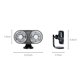thumbnail image 3 of Productos automotrices para interiores de automóviles con ventiladores de doble cabezal USB Ventilador montado en automóviles, 3 of 9