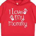 thumbnail image 3 of Inktastic I Love My Mommy Mothers Day Toddler Hoodie, 3 of 4