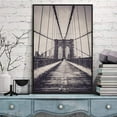 thumbnail image 3 of IDEA4WALL Framed Canvas Wall Art Beautiful Bridges in the City, 3 of 4