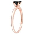 thumbnail image 6 of Everly Women's Diamond 14K Rose Gold Plated Engagement Ring, 6 of 7