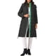thumbnail image 2 of Abrigo largo de invierno para mujer INSPIRE CHIC, chaqueta acolchada con capucha y cierre, color negro, 2 of 6