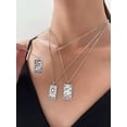 thumbnail image 5 of QQTDFG 3pcs/set Sun, Moon, Star Pattern Necklace Set For Best Friends Gift-default, 5 of 7