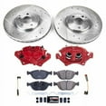 thumbnail image 2 of PowerStop Front Z23 Evolution Sport Brake Pad and Rotor Kit with Red Powder Coated Calipers Fits: MERCEDES-BENZ Select Models KC5118, 2 of 4