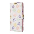 thumbnail image 6 of Allytech Samsung Galaxy S24 Ultra Wallet Case, Stylish Flowers Pattern PU Leather Cover with Wrist Strap & Card Slots, Kickstand Magnetic Closure Shockproof Slim Case for Women Girls, Small Flowers, 6 of 8