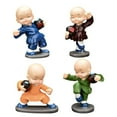 thumbnail image 2 of Veeogra Clearance&nbsp;Items,Home Decor,Four Monks Decoration Cute Little Monks Monk Statues Buddha Statues Small Cute Buddha Statues Resin Crafts Decorations, 2 of 6