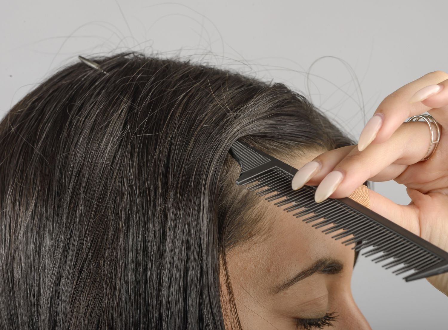 Conair Salon-To-Go- Rat Tail Comb With Metal Pick