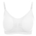 thumbnail image 1 of Women‘s Bra Wireless Maternity Seamless Front Buckle Breastfeeding Bra With Pads Plus Size, 1 of 4