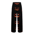 thumbnail image 3 of Men's Pajama Bottoms Halloween Soft Mens Pajama Pants Lounge Pants, 3 of 5