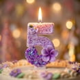 thumbnail image 6 of Birthday Number Candle, Creative Cartoon Design Smokeless Wax Glitz for Kids Boys Girls Birthday Party Cake Toppers Anniversary Decorations, E, 6 of 6