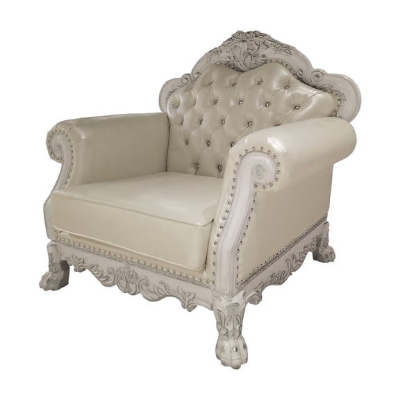 Faux Leather Upholstery - KD Legs - Outdoor Patio (Covered) - Weather - Resistant (to Some Extent)