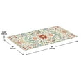 thumbnail image 2 of Apache Mills Cushion Comfort Multi-Color Floral Kitchen Anti-Fatigue Mat, 20" x 41", 2 of 10