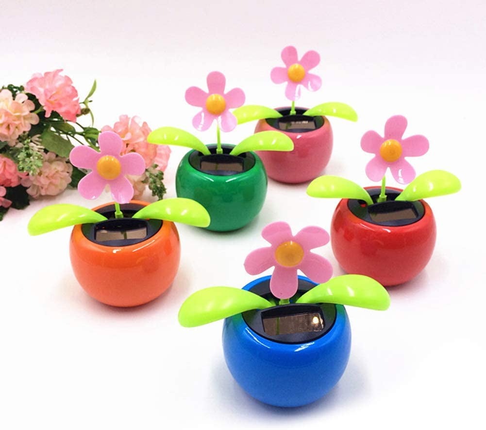 Green LAPUTA Solar Power Desk Toy Interior Decoration Solar Powered